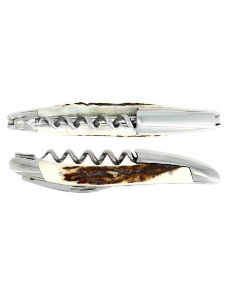 Tire-Bouchon Sommelier en corne de Cerf