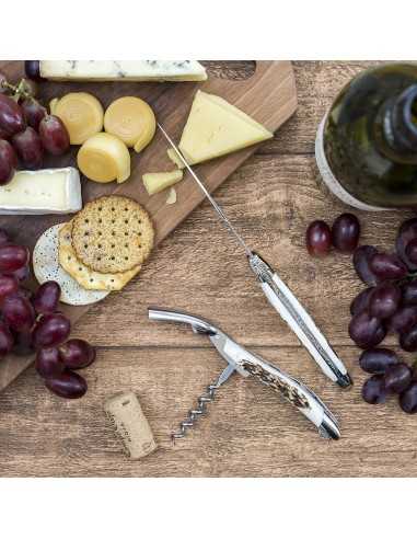 Tire-Bouchon Sommelier en corne de Cerf