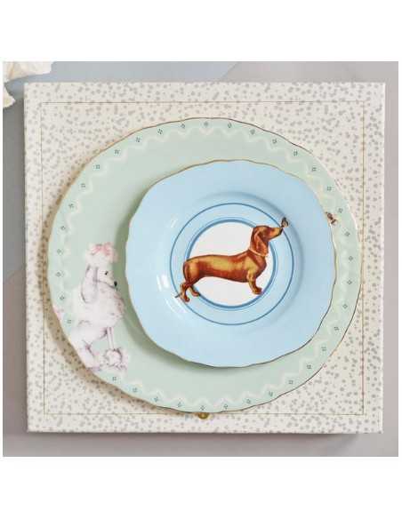 Assiette à dessert Animal x4