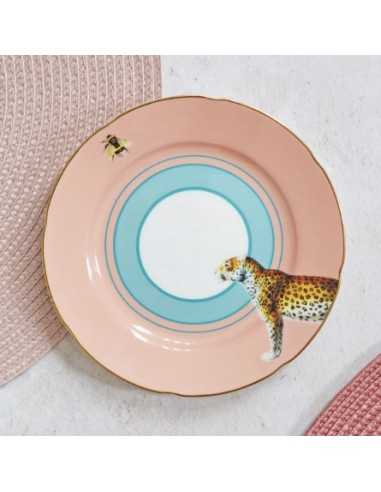 Assiette à dessert Animal x4