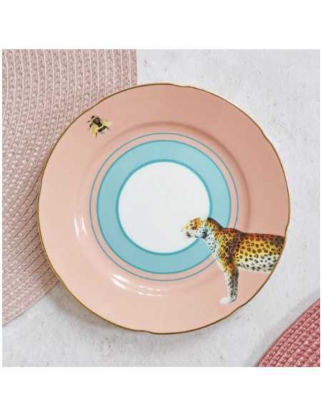 Assiette à dessert Animal x4