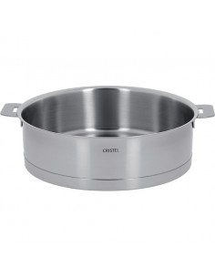 Strate sauteuse inox poignée amovible