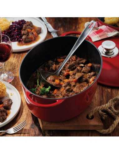 Cocotte ovale en fonte Rustika 34 cm