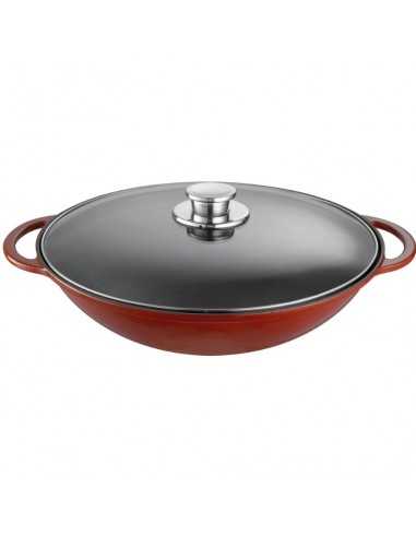Wok en fonte Rustika 36 cm