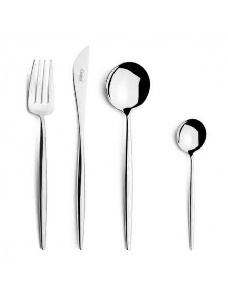 Cutipol couverts Ménagère en Argent mat ou brillant