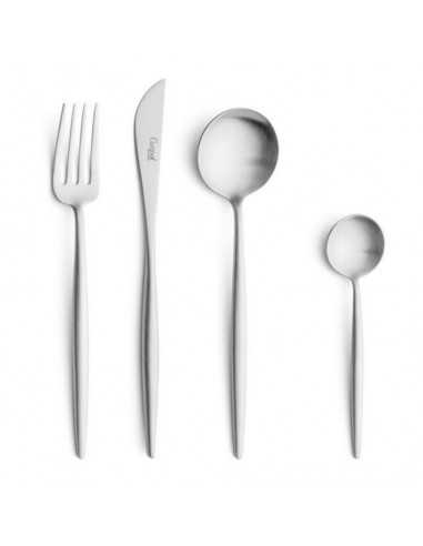 Cutipol couverts Ménagère en Argent mat ou brillant