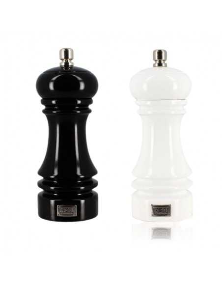 Set moulin sel et poivre Noir et Blanc Azel