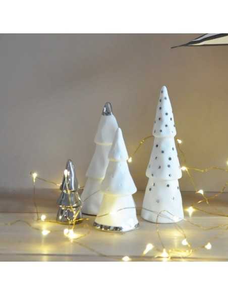 Sapins en porcelaine