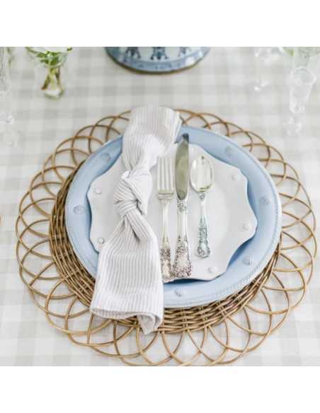 Set de table en rotin Fleur