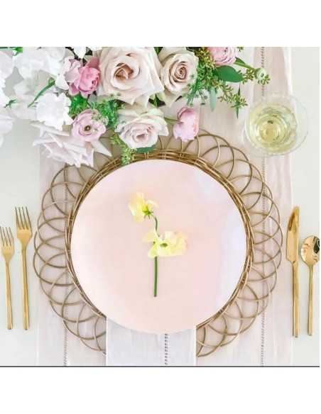 Set de table en rotin Fleur