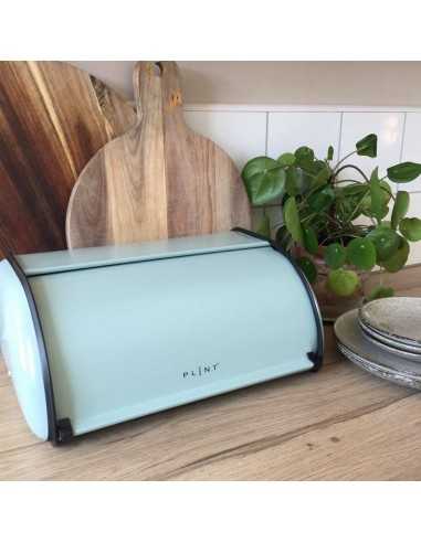 Boîte à pain métallique colorée