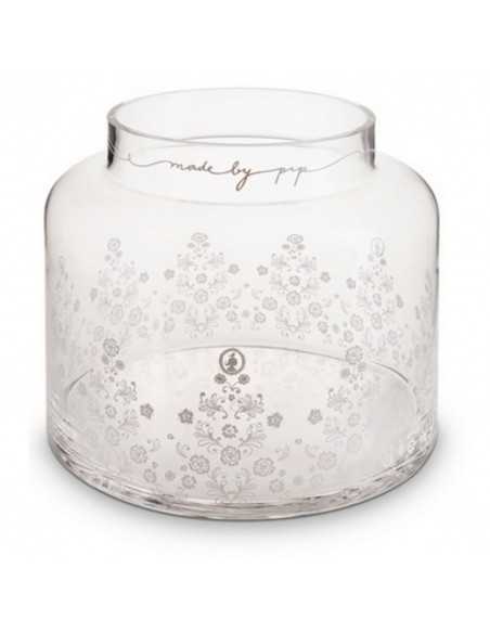 Vase floral décoré Ø 21 cm