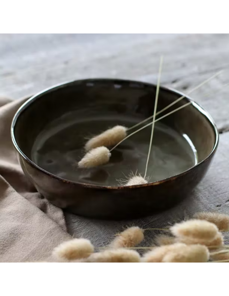 Service vaisselle marron Terra