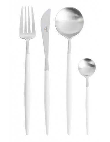 Cutipol couverts Ménagère en Argent mat