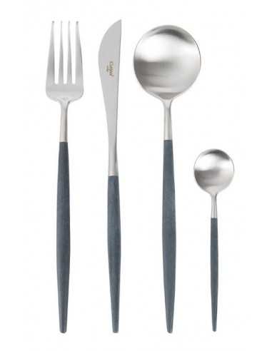 Cutipol couverts Ménagère en Argent mat