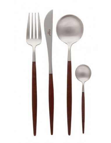 Cutipol couverts Ménagère en Argent mat