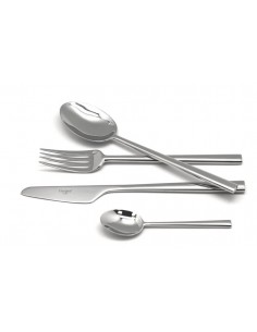 Ménagère en argent mat ou brillant