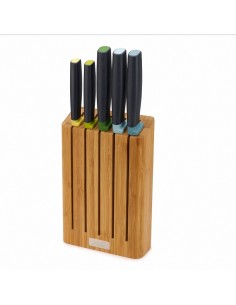 joseph joseph Bloc 5 couteaux Elevate en Bamboo