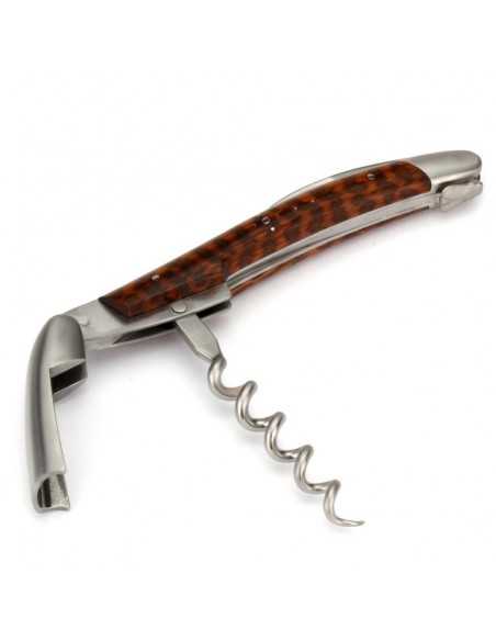 Tire-Bouchon Sommelier en bois d' Amourette Forge de Laguiole