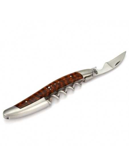 Tire-Bouchon Sommelier en bois d' Amourette Forge de Laguiole