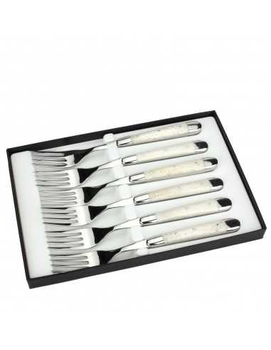 Fourchettes Forge de Laguiole en Os Forge de Laguiole